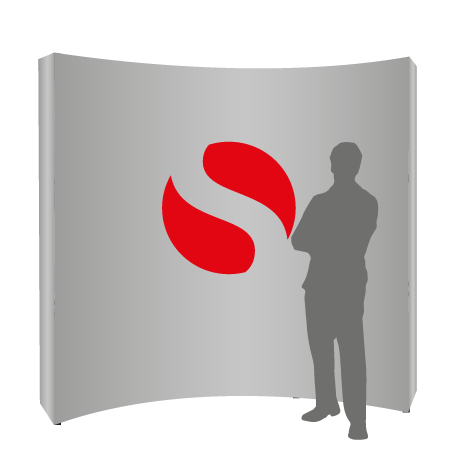 Textilfaltwand