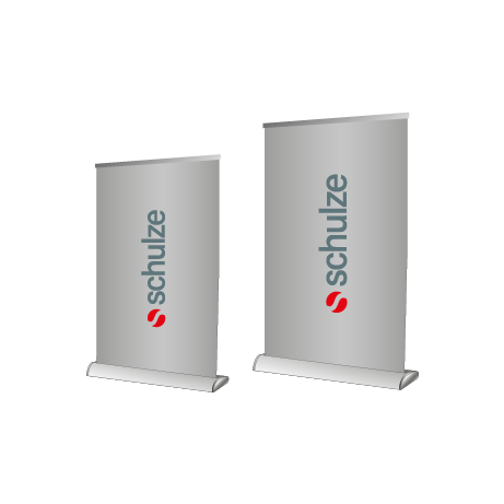 Roll-Up Mini Deluxe | DIN A3 | einseitig bedruckt