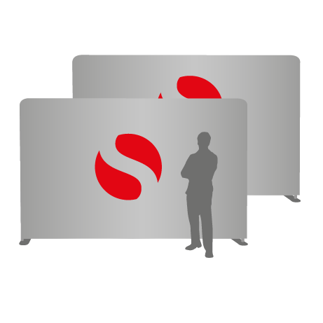 Textilwand ALU