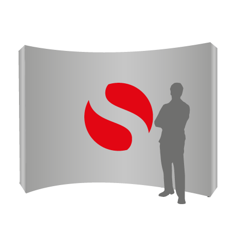Textilfaltwand